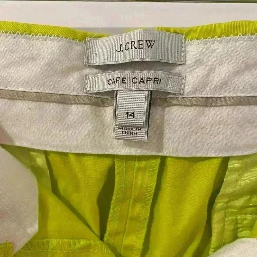 J. Crew Cafe Capri, size 14 - Picture 2 of 5